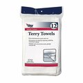 Intex Diy TERRY TOWEL WHT, 12PK T-00638-12